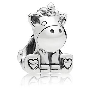 Pandora Bruno the Unicorn Charm - Sterling Silver S925 - NWT
